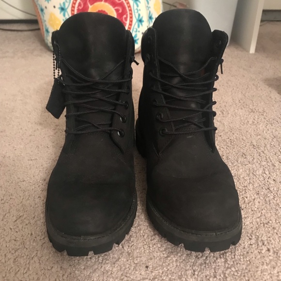 men's 6 inch black timberland boots